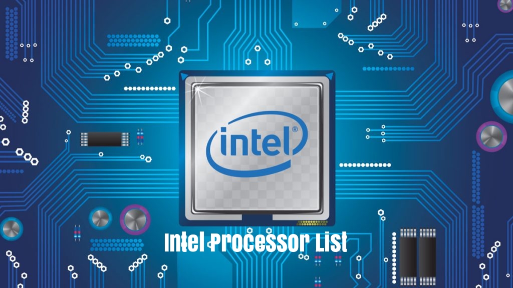 List of Intel processors - Wikipedia