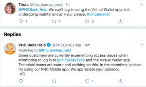 pnc online banking access denied