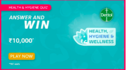 Amazon Health And Hygiene Quiz Win Rs 10 000 Amazon Pay Balance Selectyourdeals